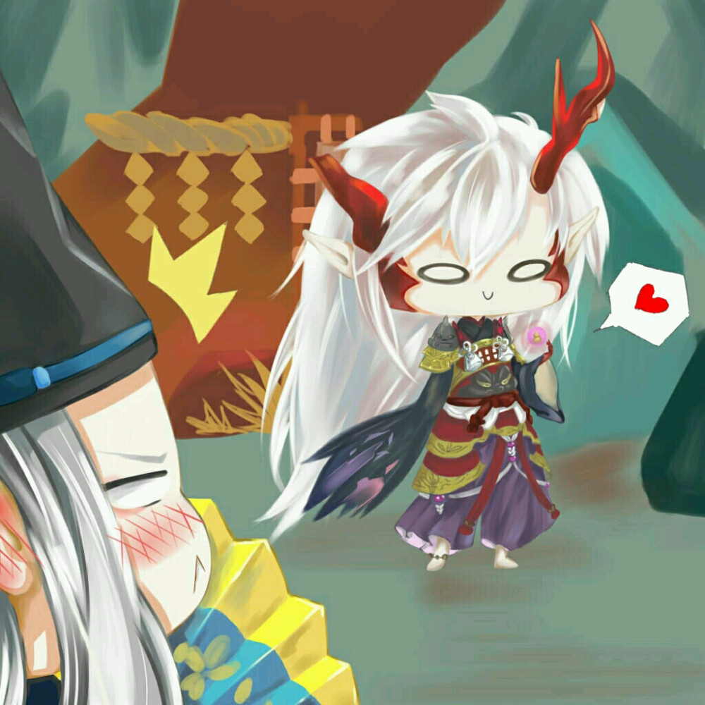 阴阳师晴明x茨木