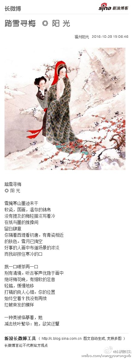 踏雪寻梅