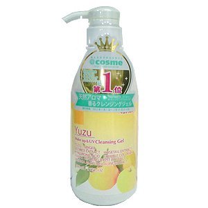 代购 现货日本Cosme大赏Nursery卸妆啫喱柚子卸妆液抗敏180ml