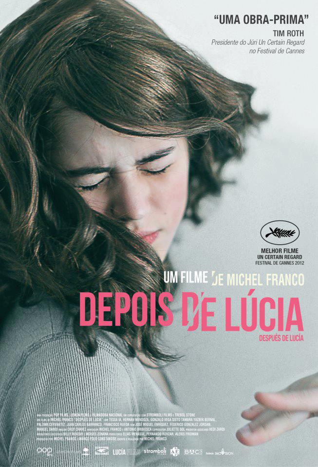 露西亚之后 Después de Lucía (2012) ★★★★☆
长镜头下的冷暴力，极少的对白和配乐，实在太压抑了，就算是暖色调也让人心寒，犹如温暖的海水慢慢地变得寒冷，一个浪接一个浪，无休止地打过来，一个女孩独自隐忍着那种刺骨的痛楚，埋藏在心里化作无法倾诉的沉默，观众都能感同身受，更何况是女孩的父亲，不过就算父亲展开了复仇也无法释怀那种痛楚。 