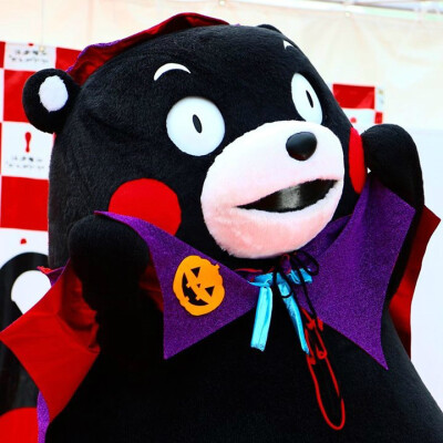 #kumamon##熊本部长# 熊本熊万圣节南瓜装( ′艸｀) 