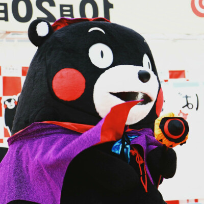 #kumamon##熊本部长# 熊本熊万圣节南瓜装( ′艸｀) 