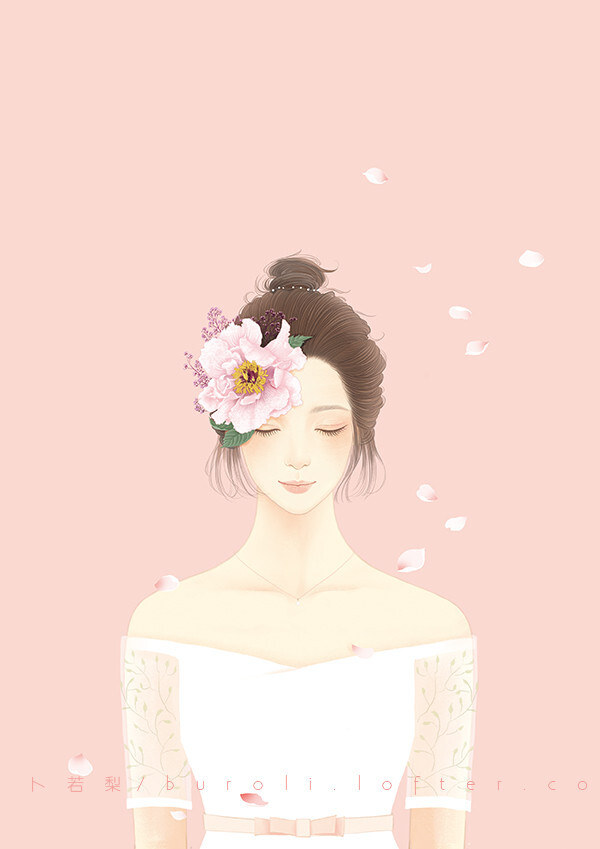 森女系插画壁纸