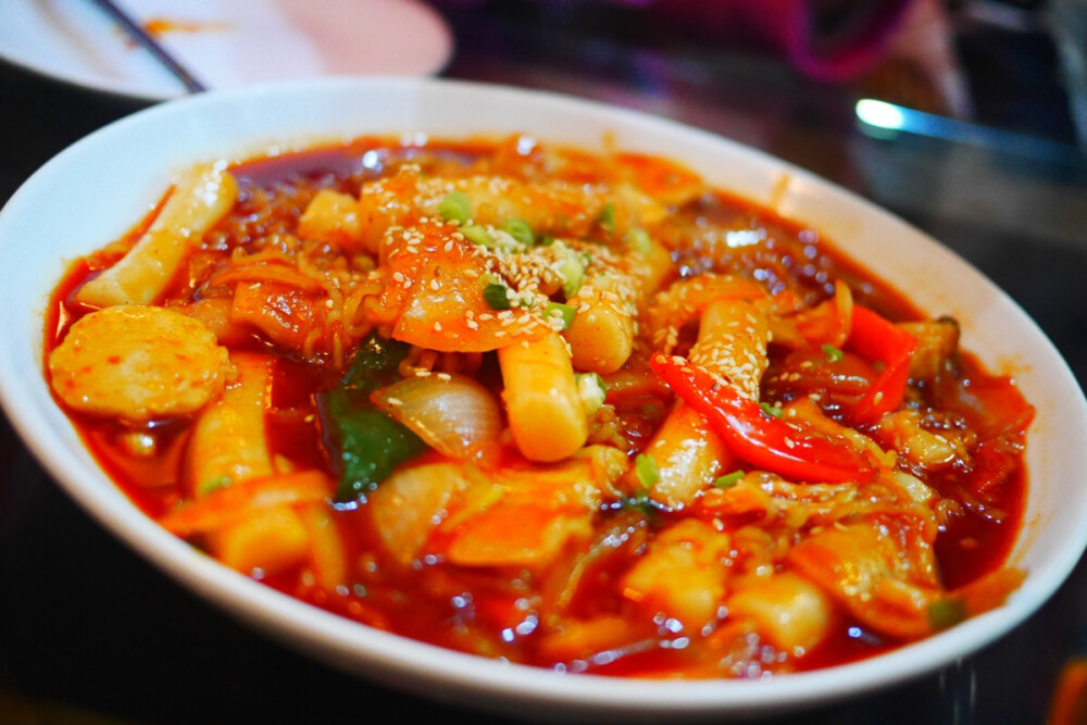 年糕好好吃！酱汁超浓的说 今天总算有点安慰