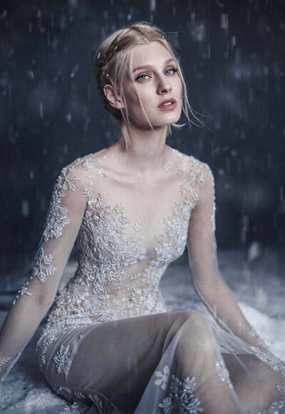 PAOLO SEBASTIAN 2016 秋冬高级定制  ‘SNOW MAIDEN’婚纱礼服