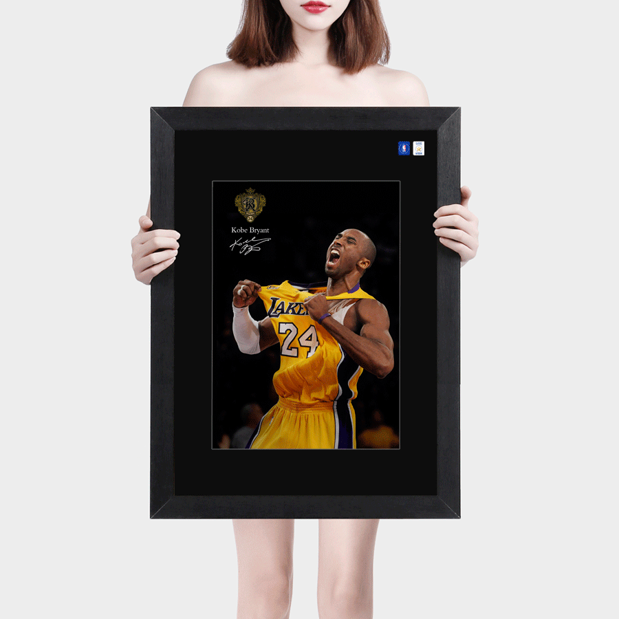 科比布莱恩特KobeBryant球迷NBA海报生日礼物礼品装饰画系列-激动