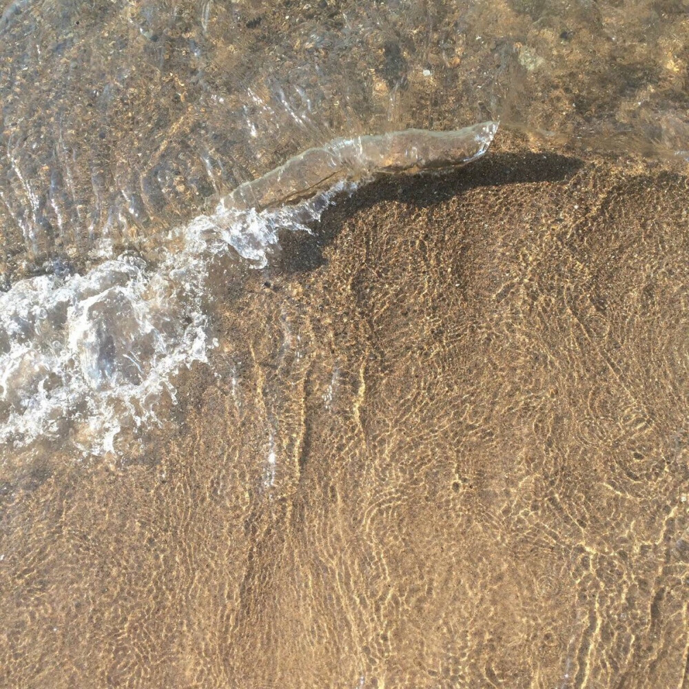 海边 沙滩 浪花