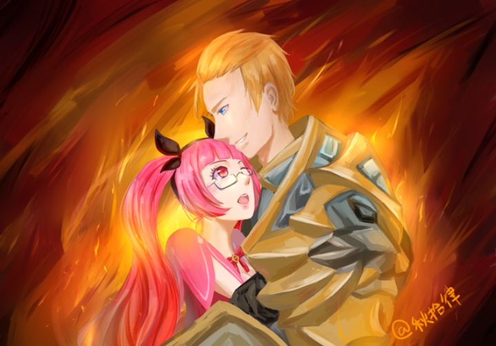 王者荣耀亚瑟安琪拉