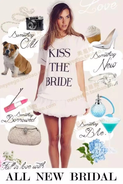 T：WILDFOX COUTURE KISS THE BRIDE 