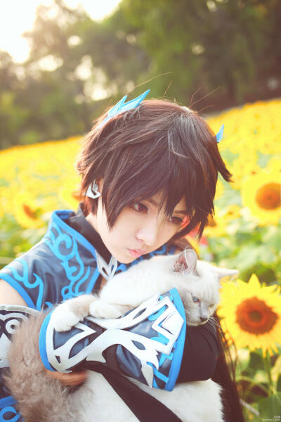 【cos】唐门少侠与喵哥哥
唐门正太 cn: 白噢 喵哥 cn: 路飞
摄影：米 化妆：白噢 后期：白噢 协力：司夜 舞澈