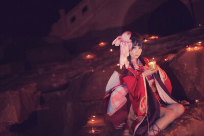 【cos】神乐要一直陪在晴明身边
神乐 cn: yui金鱼
摄影：卖煎饼的筱伊叫红玫瑰 化妆：yui金鱼 协力：天煞sdger 请叫我铃木sama