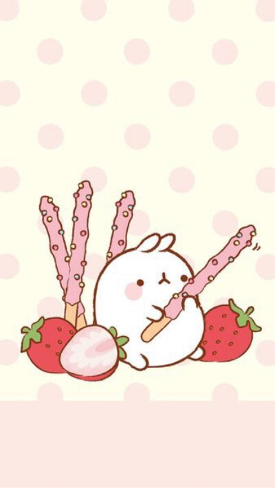 Phone 壁纸 卡通 动漫 molang