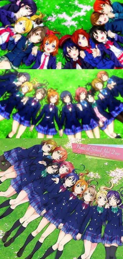 ll大法 μ’s lovelive 壁纸 怀旧