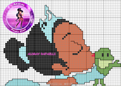 拼拼豆豆图纸 迪士尼动画 - 青蛙王子
专业定制- 拼豆图纸 拼豆材料包 拼豆成品
拼豆小站 整理分享 ： 51ppdd.taobao.com