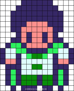 拼拼豆豆图纸 迪士尼动画 - 青蛙王子
专业定制- 拼豆图纸 拼豆材料包 拼豆成品
拼豆小站 整理分享 ： 51ppdd.taobao.com