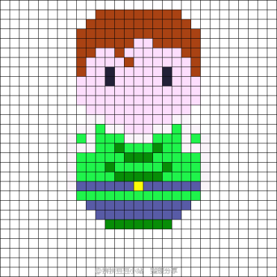 拼拼豆豆图纸 迪士尼动画 - 青蛙王子
专业定制- 拼豆图纸 拼豆材料包 拼豆成品
拼豆小站 整理分享 ： 51ppdd.taobao.com