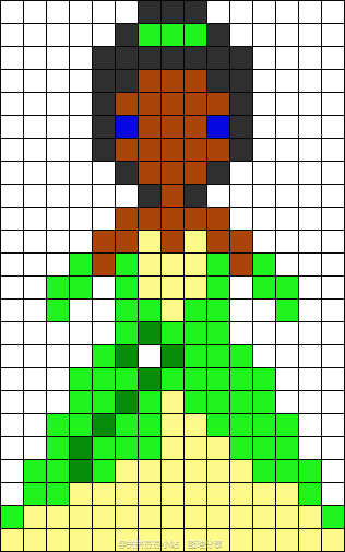 拼拼豆豆图纸 迪士尼动画 - 青蛙王子
专业定制- 拼豆图纸 拼豆材料包 拼豆成品
拼豆小站 整理分享 ： 51ppdd.taobao.com