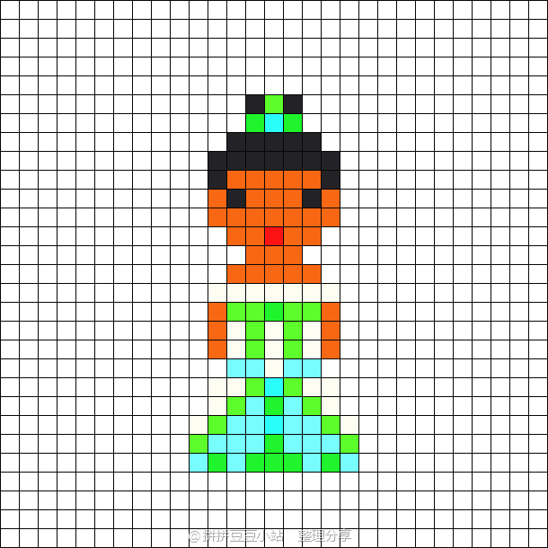 拼拼豆豆图纸 迪士尼动画 - 青蛙王子
专业定制- 拼豆图纸 拼豆材料包 拼豆成品
拼豆小站 整理分享 ： 51ppdd.taobao.com