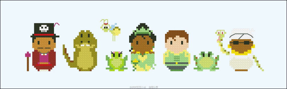 拼拼豆豆图纸 迪士尼动画 - 青蛙王子
专业定制- 拼豆图纸 拼豆材料包 拼豆成品
拼豆小站 整理分享 ： 51ppdd.taobao.com