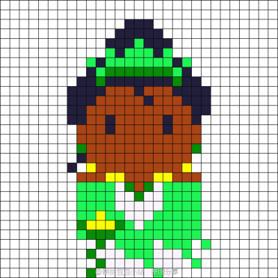 拼拼豆豆图纸 迪士尼动画 - 青蛙王子
专业定制- 拼豆图纸 拼豆材料包 拼豆成品
拼豆小站 整理分享 ： 51ppdd.taobao.com