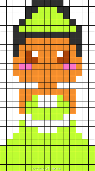 拼拼豆豆图纸 迪士尼动画 - 青蛙王子
专业定制- 拼豆图纸 拼豆材料包 拼豆成品
拼豆小站 整理分享 ： 51ppdd.taobao.com