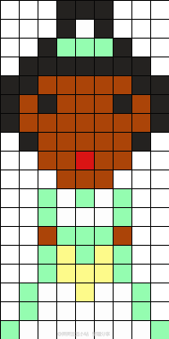 拼拼豆豆图纸 迪士尼动画 - 青蛙王子
专业定制- 拼豆图纸 拼豆材料包 拼豆成品
拼豆小站 整理分享 ： 51ppdd.taobao.com