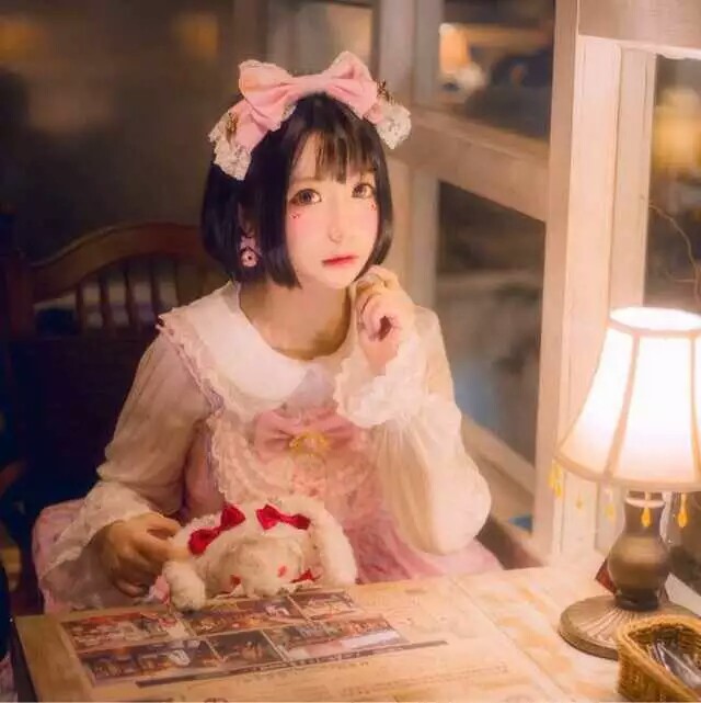 软妹头像 女生 粉色系 可爱 日系 玩网 ulzzang 原宿 日系 少女心 Lolita
