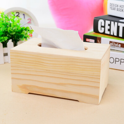 纸巾盒 家用收纳整理实木制客厅茶几餐厅简约创意可爱中欧式特价