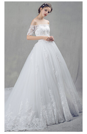 晴柔  衣纱布菲婚纱