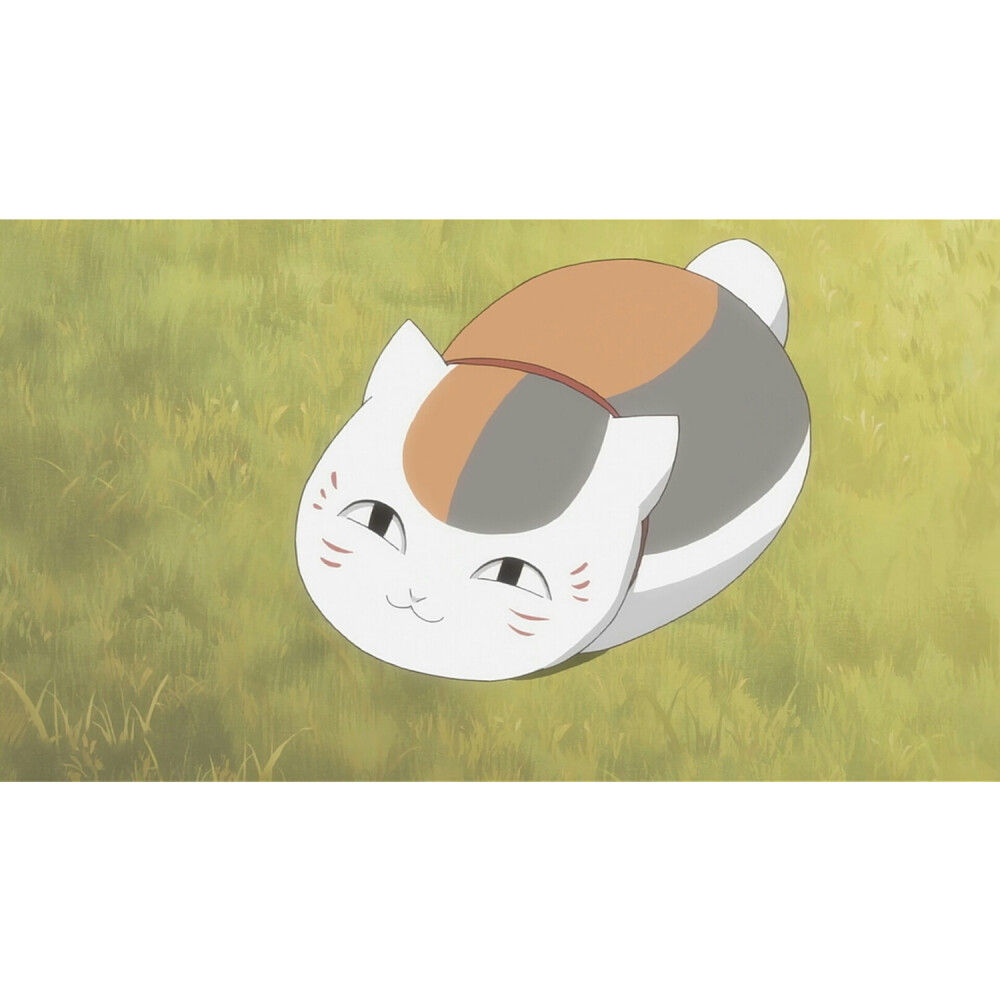 夏目友人帐自截头像男生头像动漫头像白边猫咪老师