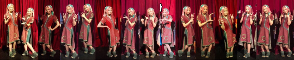 优衣樱！她真的超级可爱啊！就是我心目中的小樱！这是大家和她的合影剪辑哦！