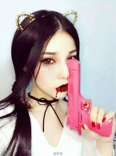 本兮#本应有你倍加珍兮#zzyo#马晓晨#照片#我兮女神#“万圣节快乐”pink gun 