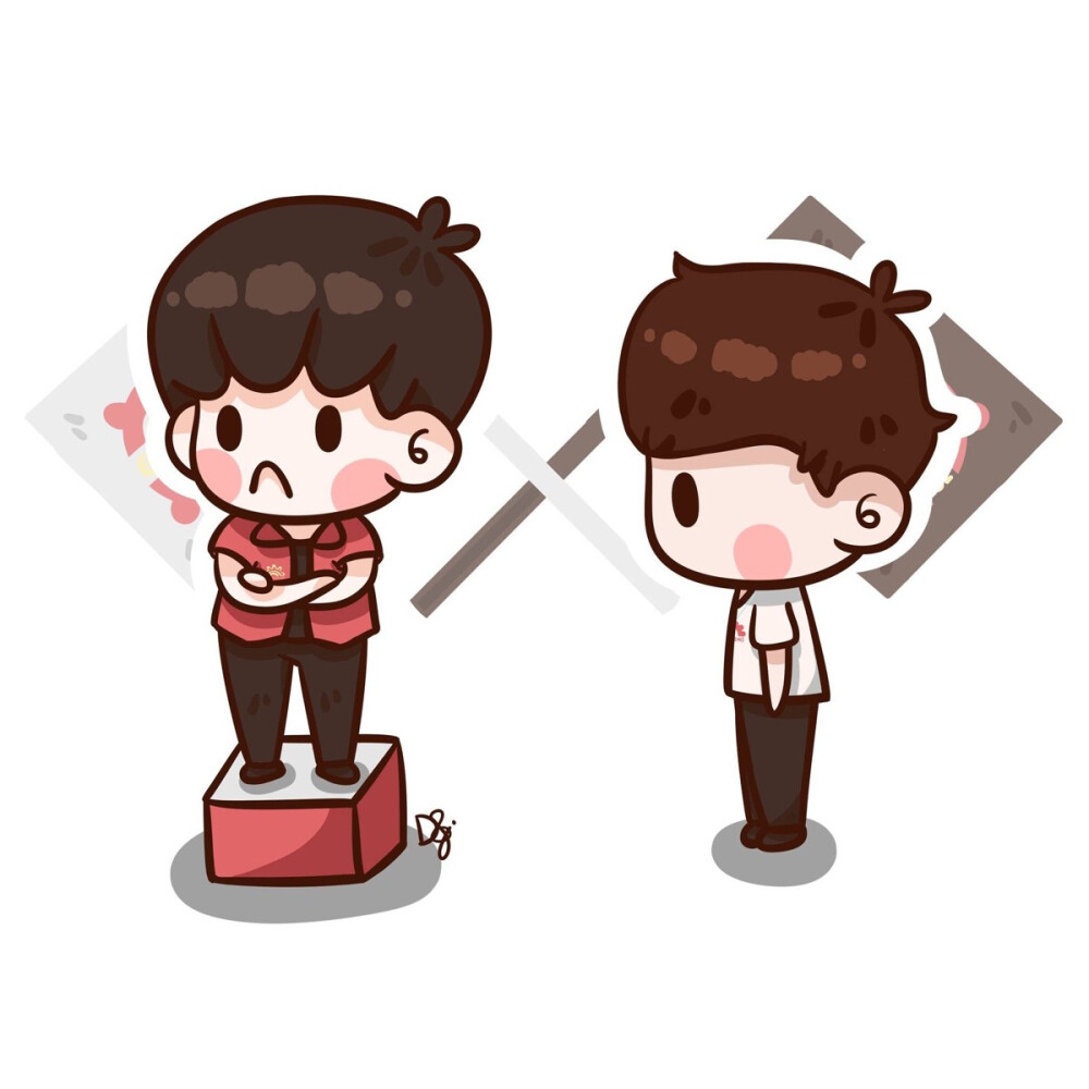 Q版暖暖&钢炮 Arthit学长 Kongphop