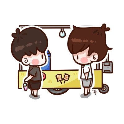 Q版暖暖&钢炮 Arthit学长 Kongphop