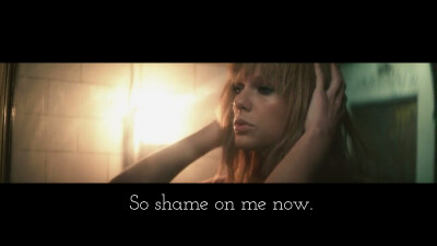 Taylor Swift mv自截 歌词 I knew you were trouble