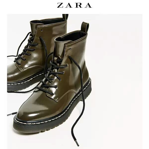 Zara，马丁靴