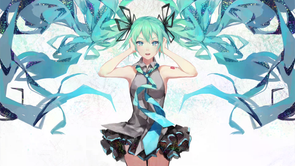 電腦高清壁紙初音未來0708530708公主殿下最可愛了