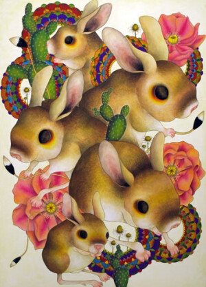 はる的复古动物插画