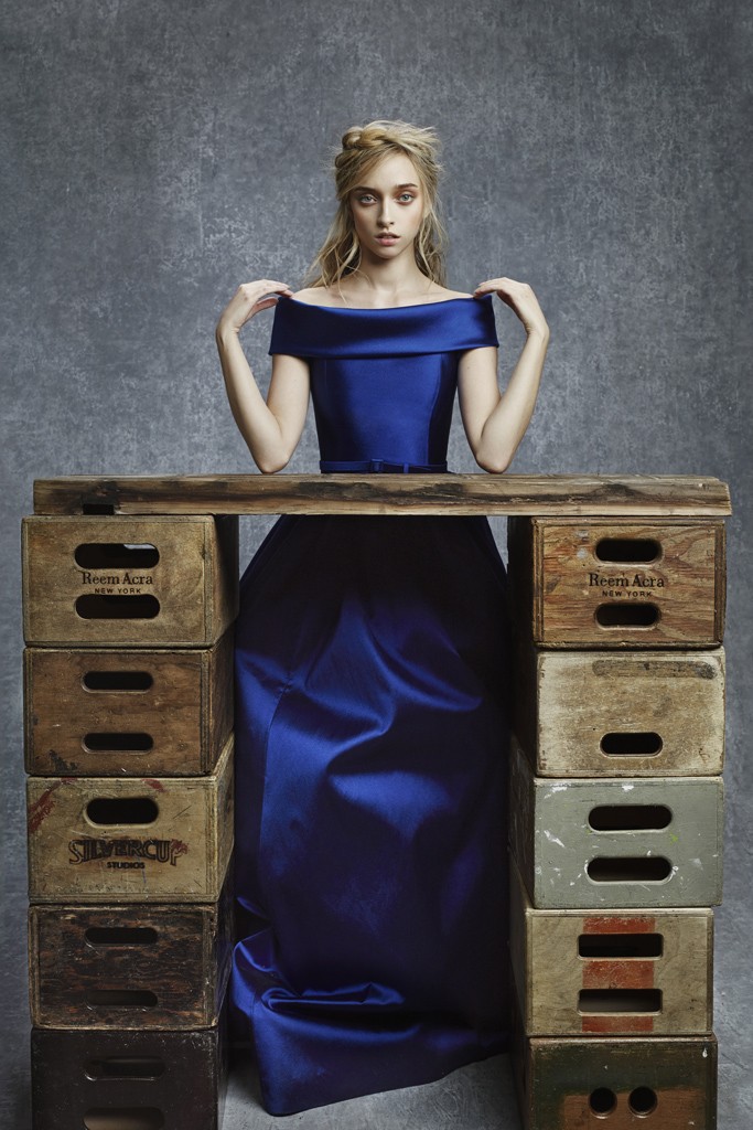 reem acra 2015 早秋系列时尚礼服lookbook 此季优雅浪漫的礼服风格