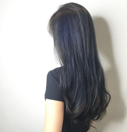 软妹子的冬季中长卷发hair style参考