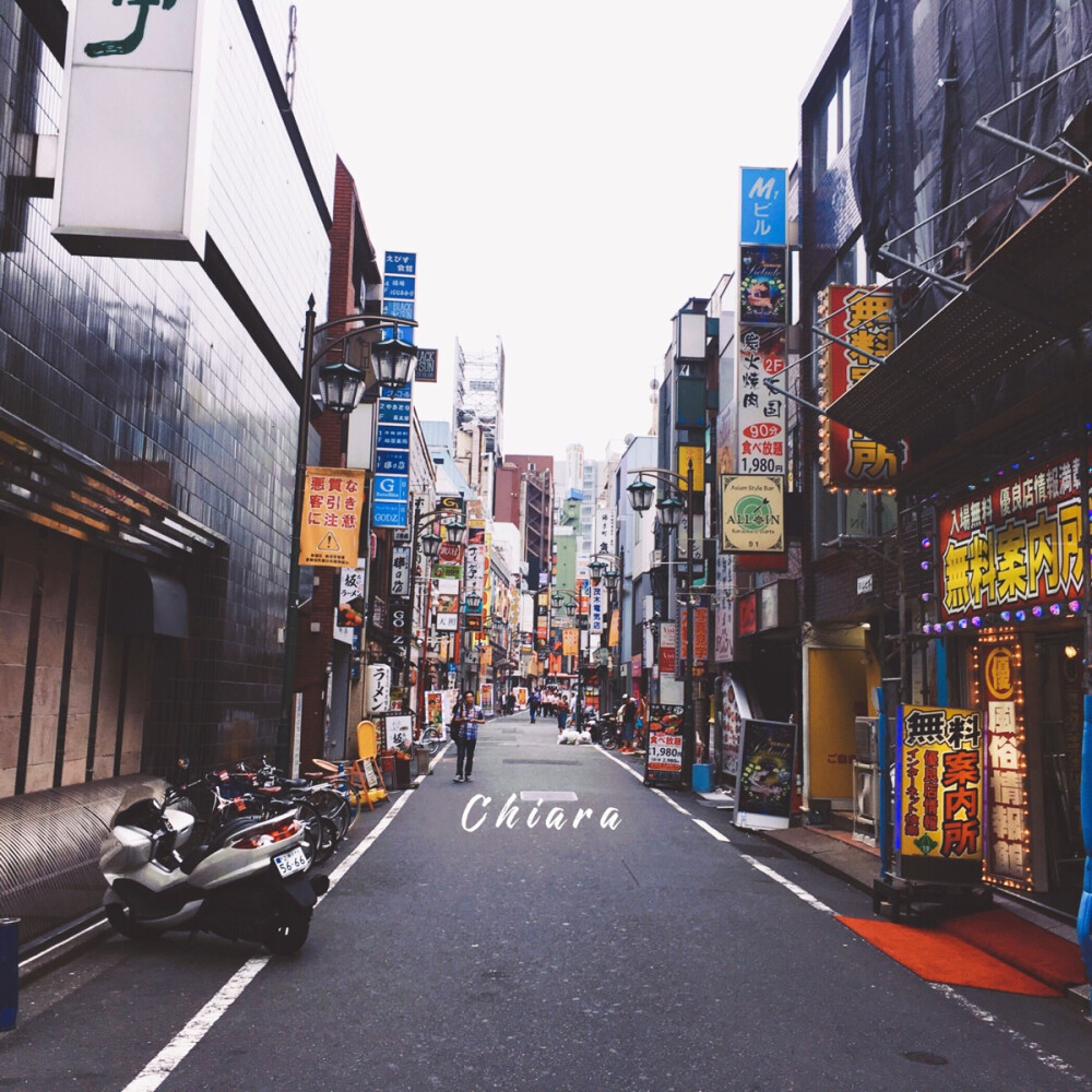 日本街道风景壁纸随拍