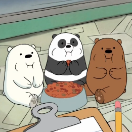 we bare bears 咱们裸熊