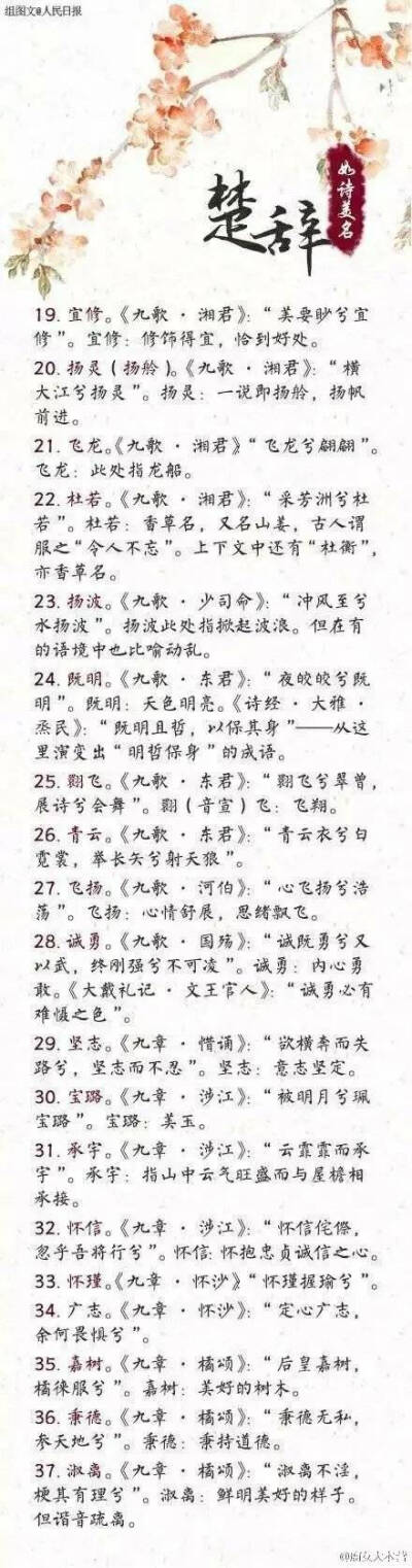 以后留着取名字用
