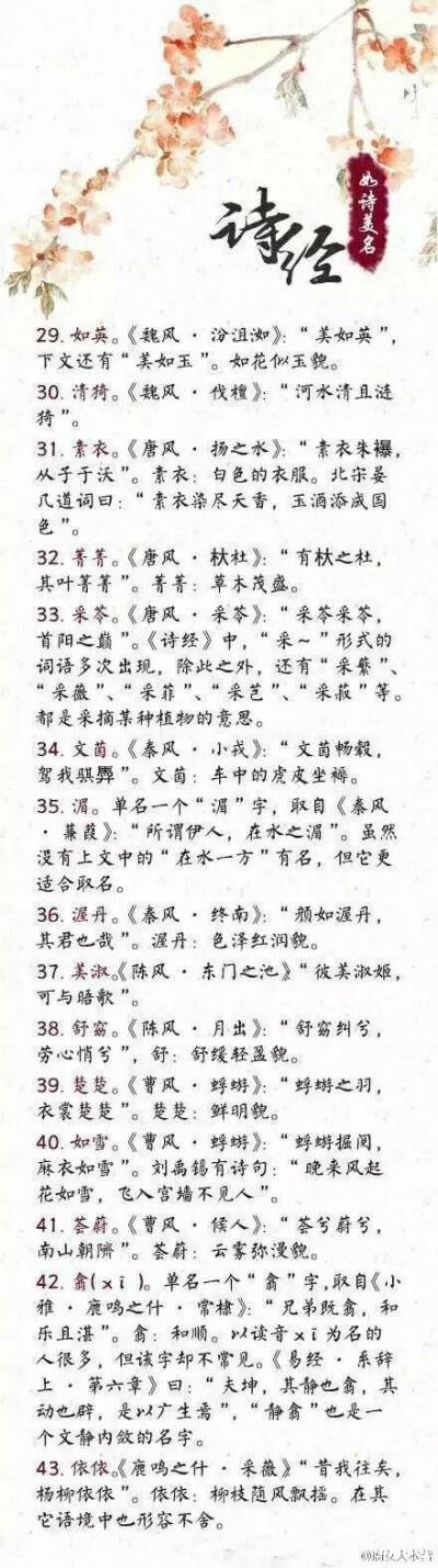 以后留着取名字用