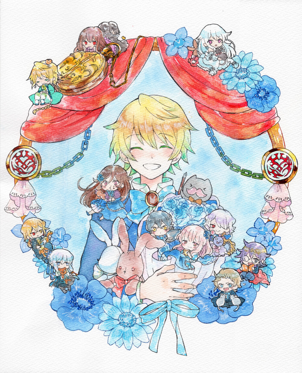 Pandora Hearts
1日遅れてしまいましたが、Pandora Hearts 全104話の素敵な物語をありがとうございました。
この作品に出会えて良かったと心から思います。
望月先生、約９年間本当にお疲れさまでした。
これからもずっとだいすきです。
P站：陽向
ID=49361377