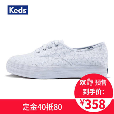 Keds女 厚底帆布鞋 女鞋 小白鞋 2016秋冬新款