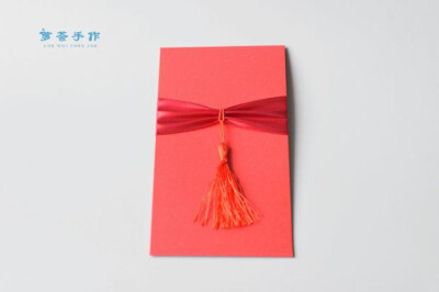 箩荟手作•手工红包•中国风流苏吊穗红包