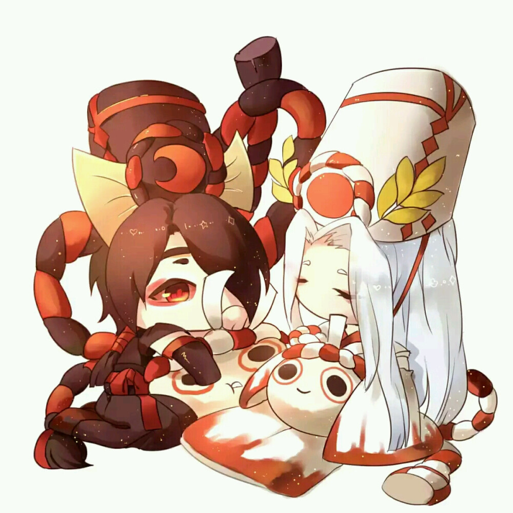 阴阳师小黑x小白