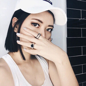 Minimalism极简主义 欧美风复古情侣六方形指环菱形戒指 男女潮牌