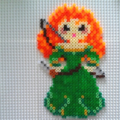 拼拼豆豆作品 迪士尼动画 - 勇敢传说
专业定制- 拼豆图纸 拼豆材料包 拼豆成品
拼豆小站 整理分享 ： 51ppdd.taobao.com